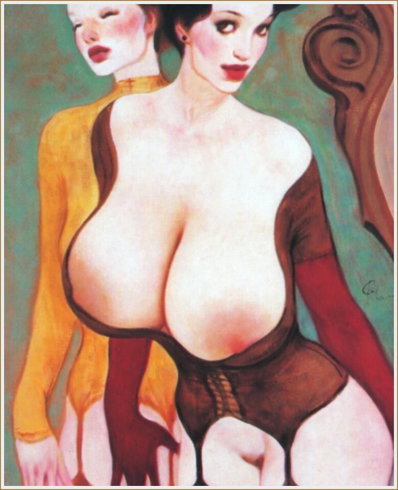 КАРТИНА ФРАНЦУЗСКОГО ХУДОЖНИКА ПОЛЯ ЛОРЕНЦИ / PAUL LAURENZI