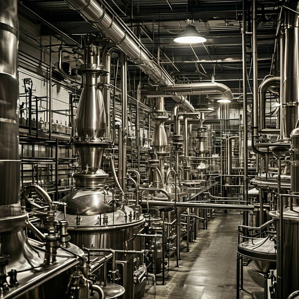 Сгенерированная картника ликеро-водочного завода 😉