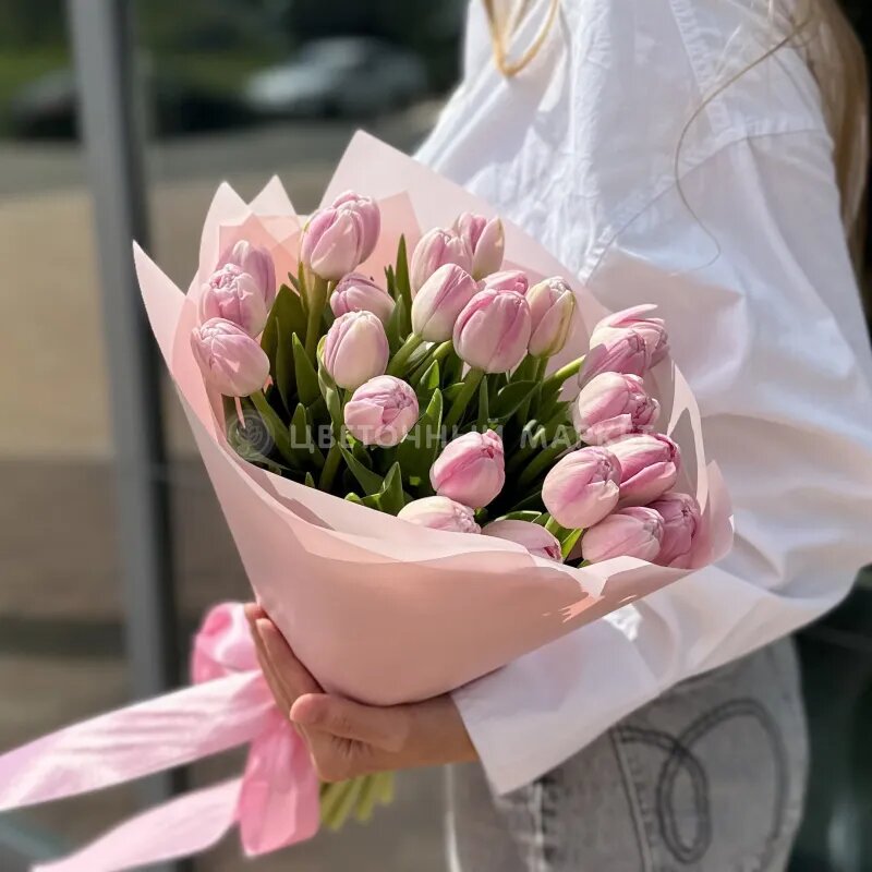 Букет «Розовый вечер»
