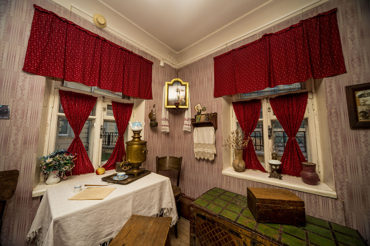    Интерьер музея Сергея Есенина