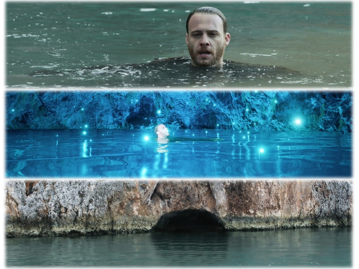 Фильм "Голубая пещера". Источник фото: коллаж автора статьи 