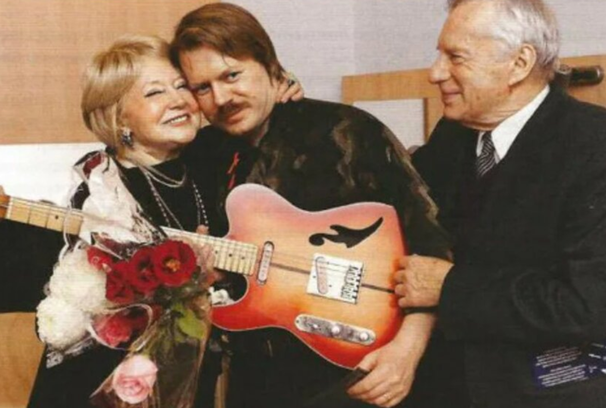Людмила Касаткина с семьей