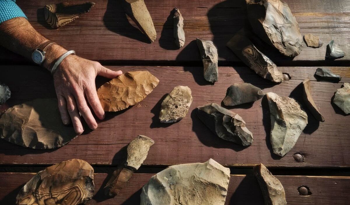    Палеолитические находки в Казахстане