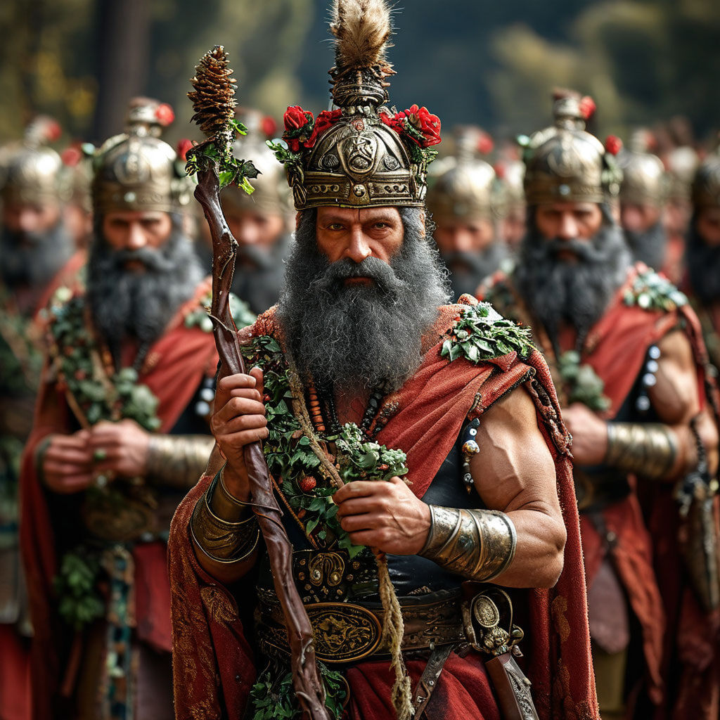 Последователь был наг, но шишка при нёмм, при нёмм...