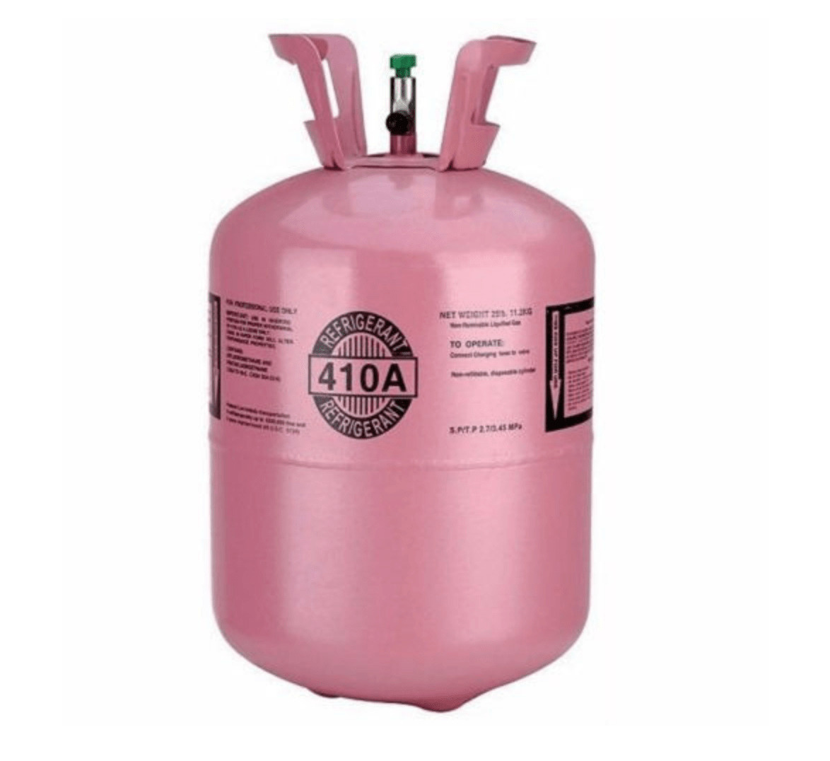 На фото фреон R-410A