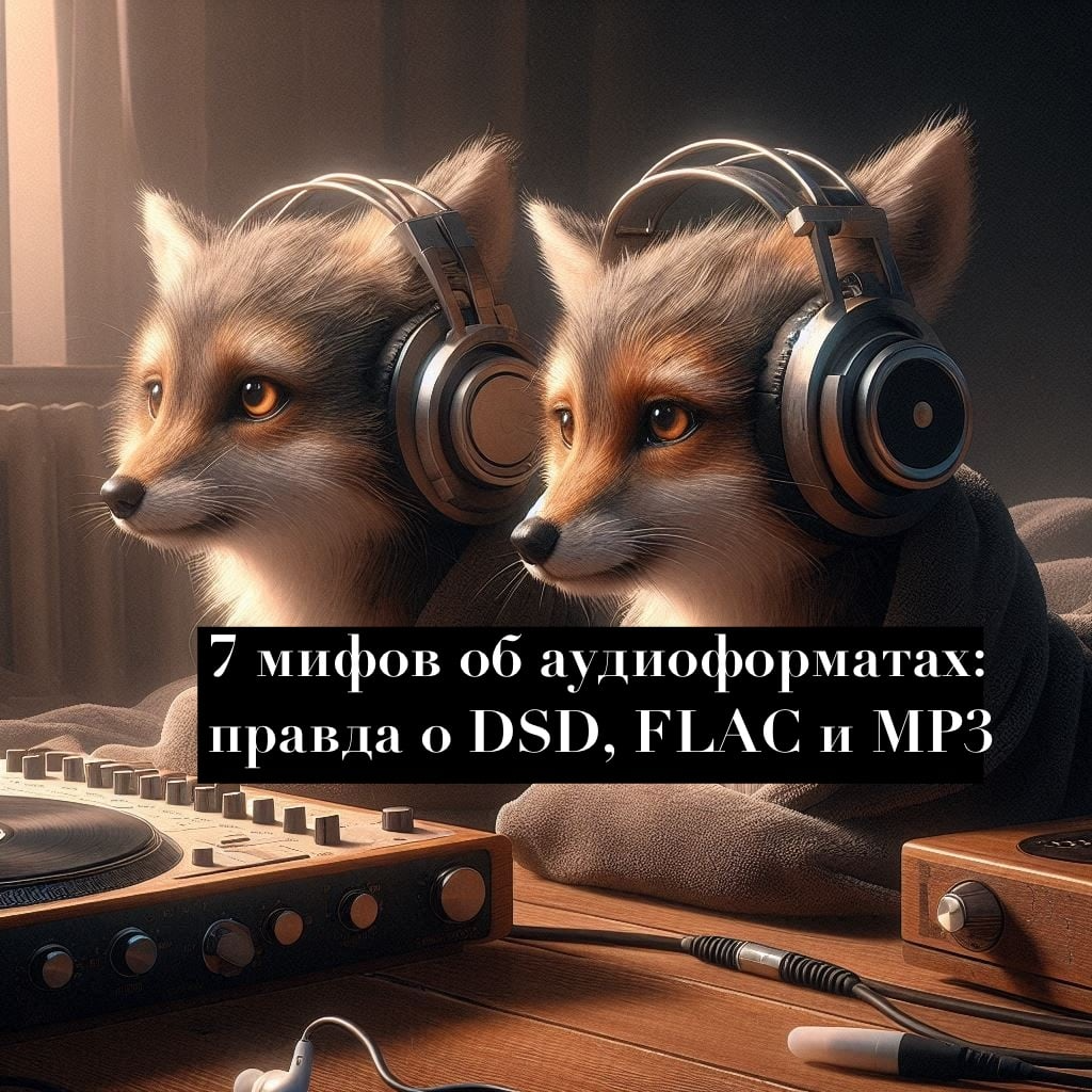 7 мифов об аудиоформатах: правда о DSD, FLAC и MP3