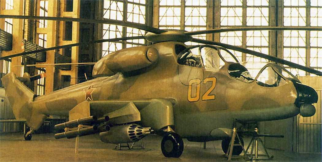 Предварительный макет Ми-28