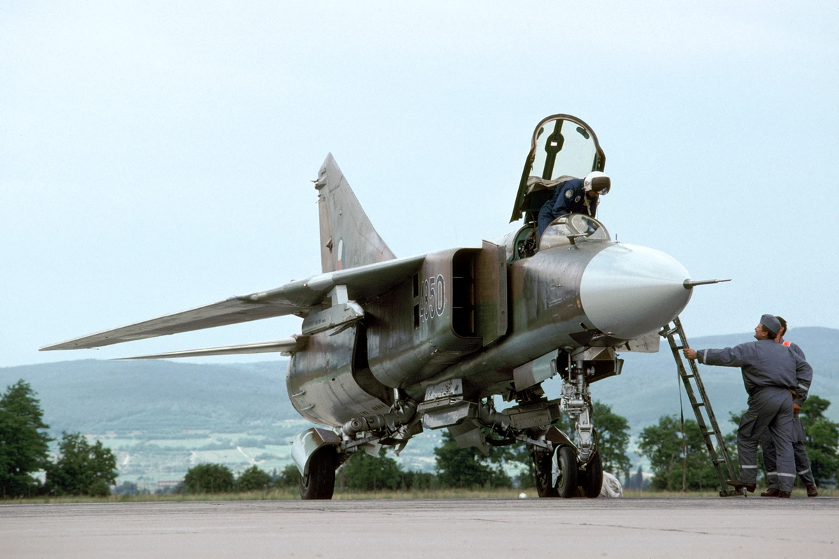 МиГ-23МЛ словацкой армии в 1997 году