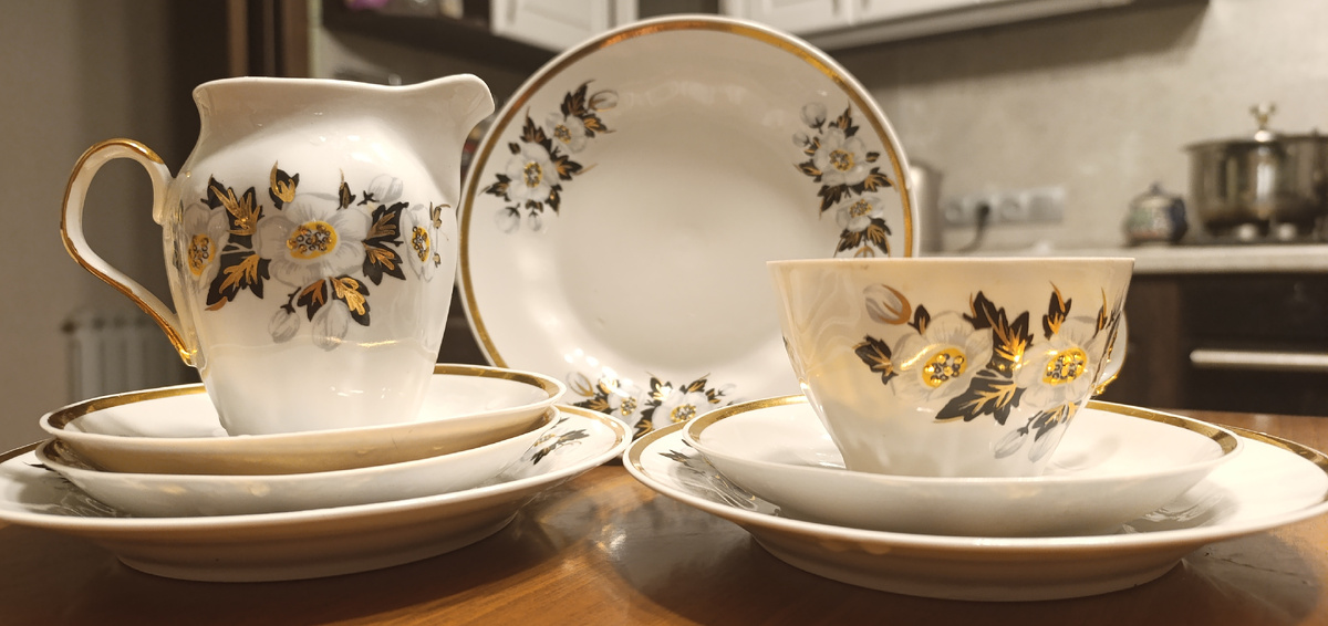 Часть сервиза Сигулда