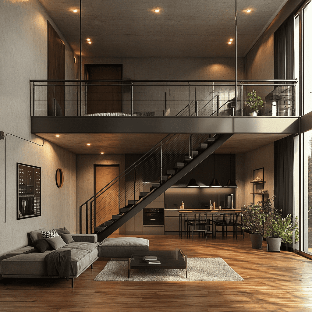    Создайте идеальное пространство с антресольным этажом в стиле лофт: ваш уютный уголок от ZMK-Zenit в Уфе! ZMK-ZENIT