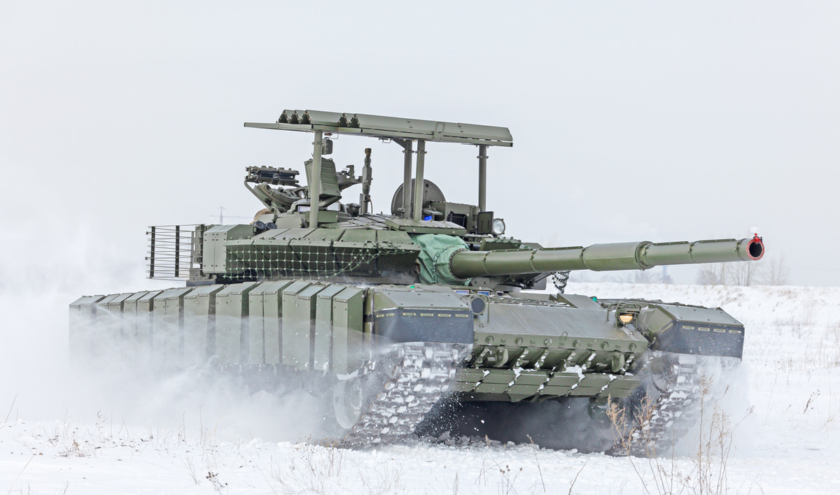 Т-80БВМ, фото 2023 года, Омсктрансмаш