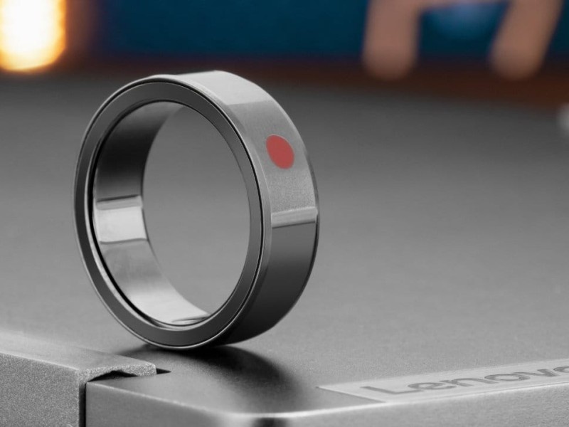   Умное кольцо Lenovo может управлять ноутбуком