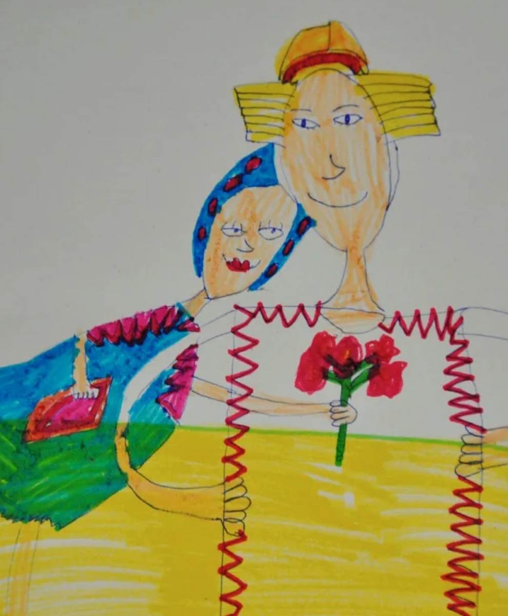 "Мужчина моей мечты" Рисунок дочери