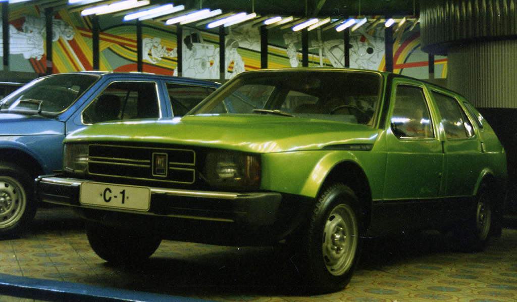 Первый вариант «Москвича-2141» — прототип С2 1975 года