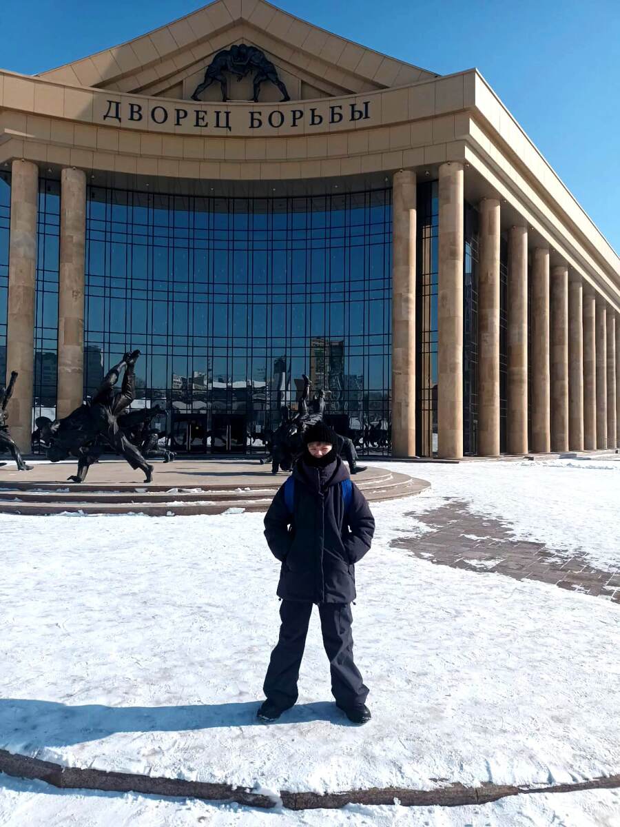 "Дворец борьбы" город Уфа.