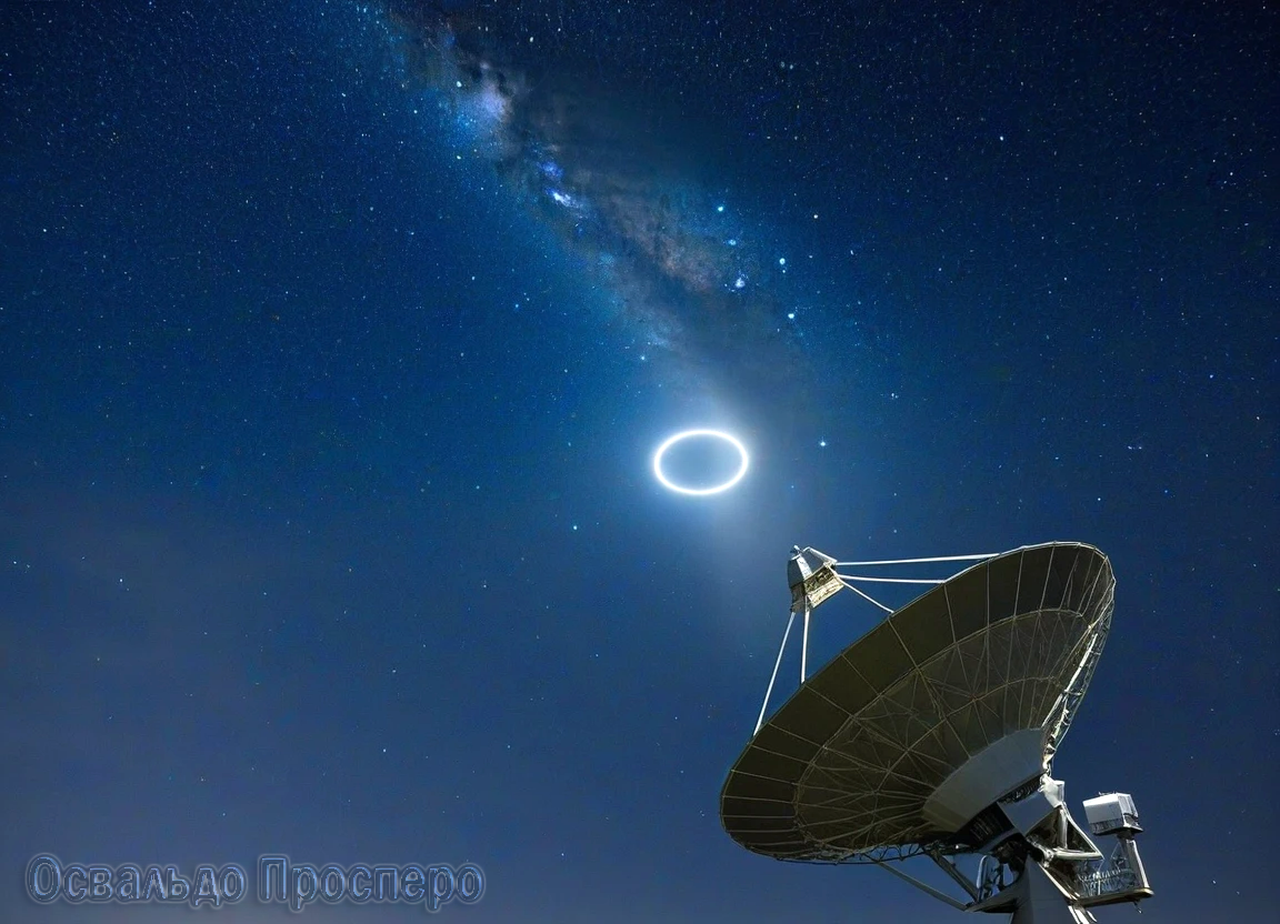 Земная аппаратура улавливает сигналы из космоса.