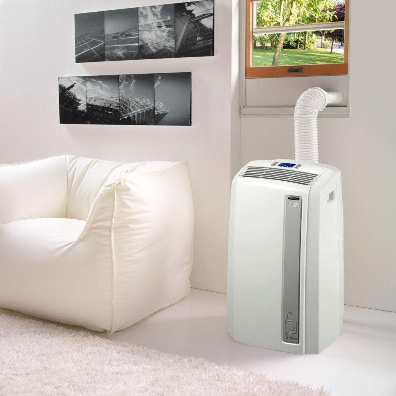 На фото напольный кондиционер