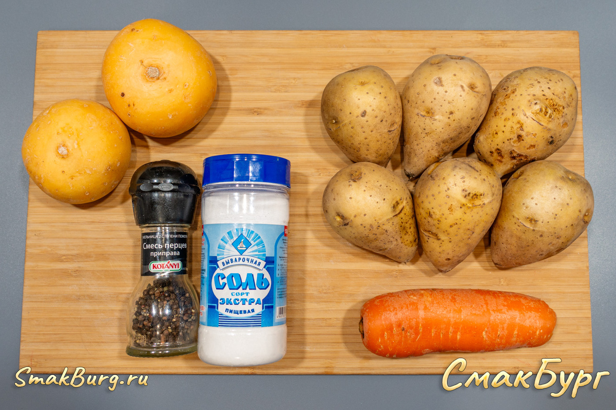 Простые и полезные ингредиенты для приготовления постного картофельного пюре