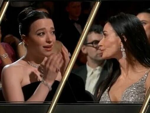 Майки Мэдисон и Деми Мур