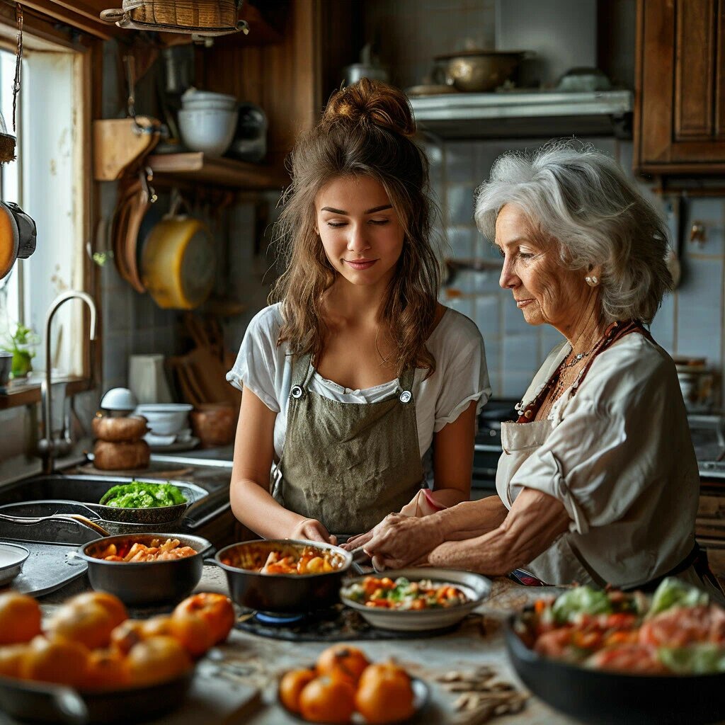Жена и свекровь: как избежать войн на кухне