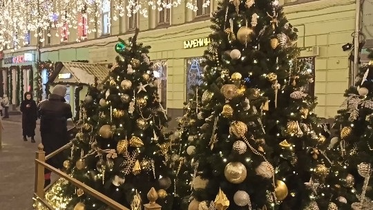 Новогодняя Москва. Фото автора