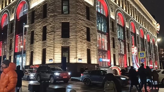 Новогодняя Москва. Фото автора