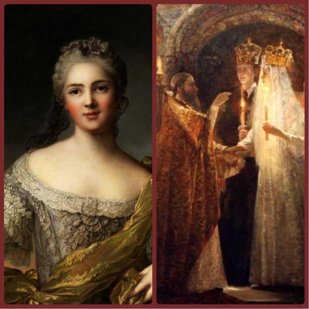 Ж. М. Натье: "Портрет женщины". Сергей Кузин: "Венчание"  