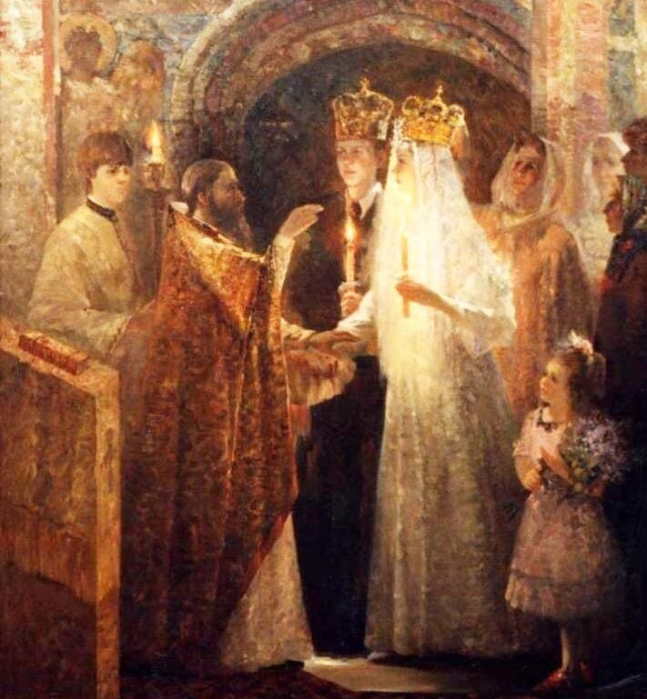 Сергей Кузин: "Венчание" 