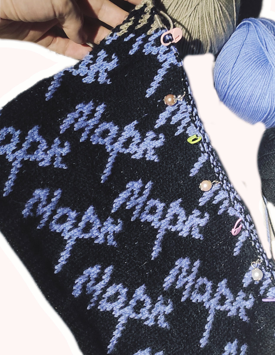 Именной свитер. Начало. 