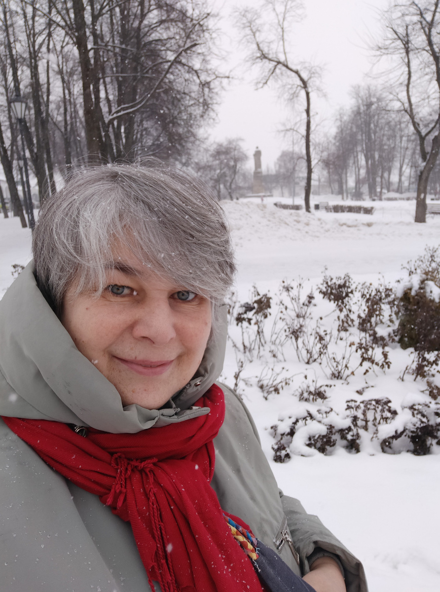 Светлана, автор блога. Портрет в серебре