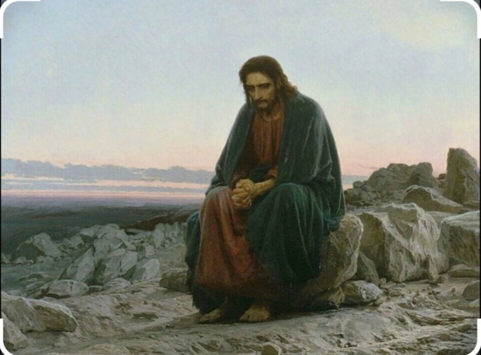 "Христос в пустыне", И.Н.Крамской. Третьяковская галерея