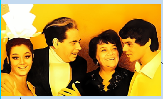 Екатерина (слева) с родителями и братом