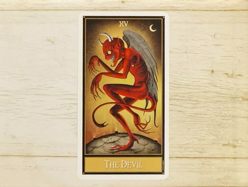 Аркан XV "Дьявол". "Таро Безумной Луны".
