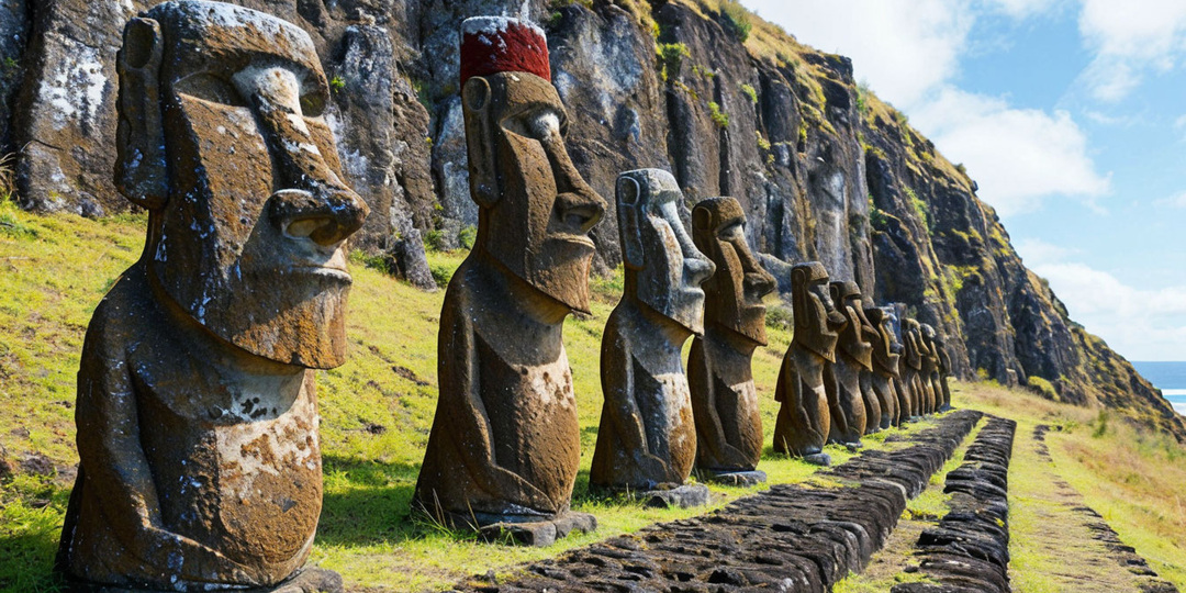 Эксперимент Хейердала по изготовлению статуи на острове Пасхи
