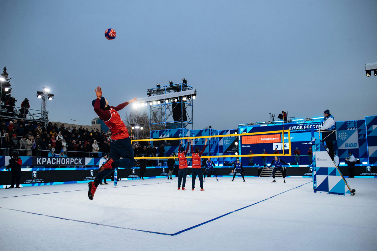     В Красноярске пройдет финал чемпионата России по зимнему волейболу