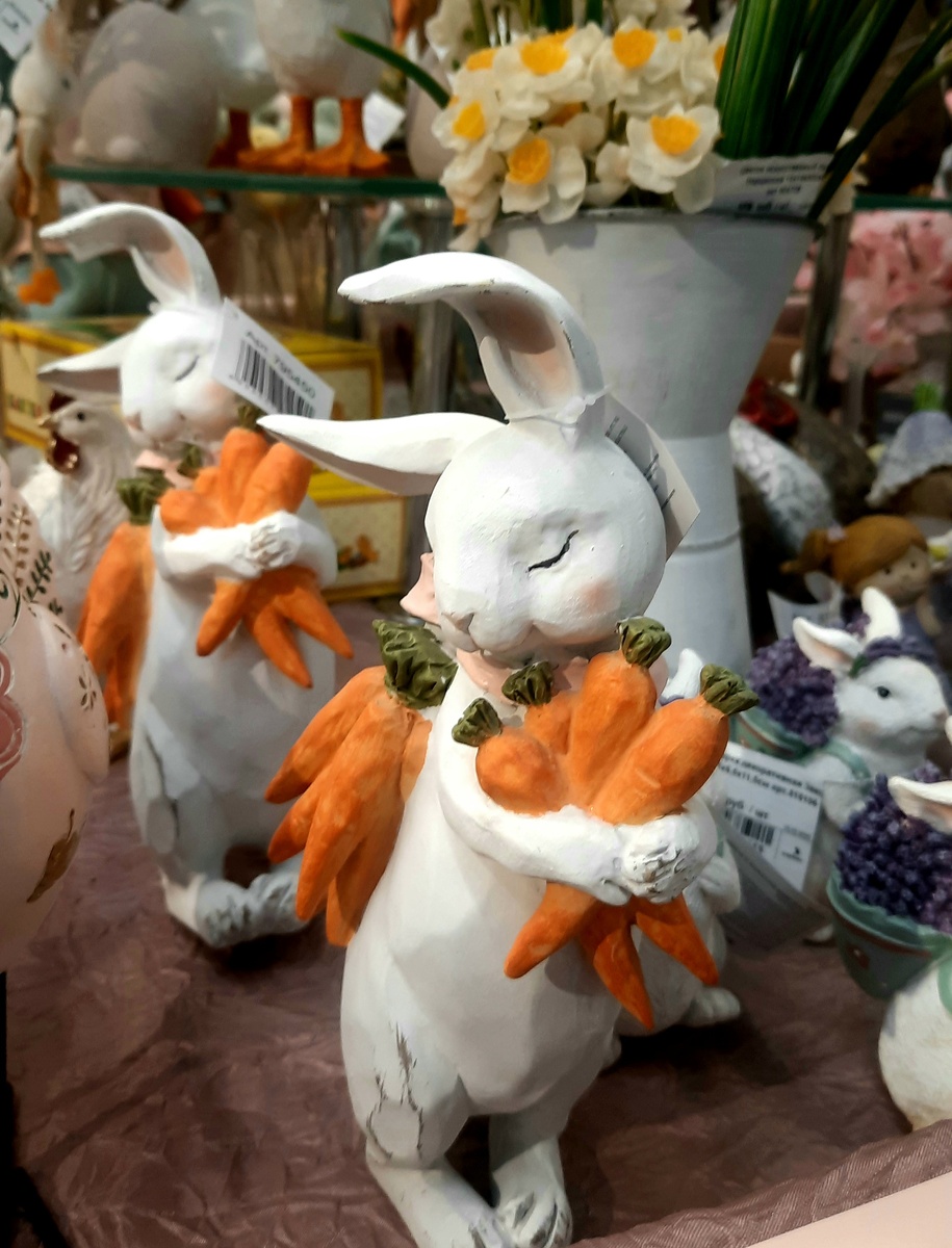 Фото автора. Магазинный вариант морковной концепции.