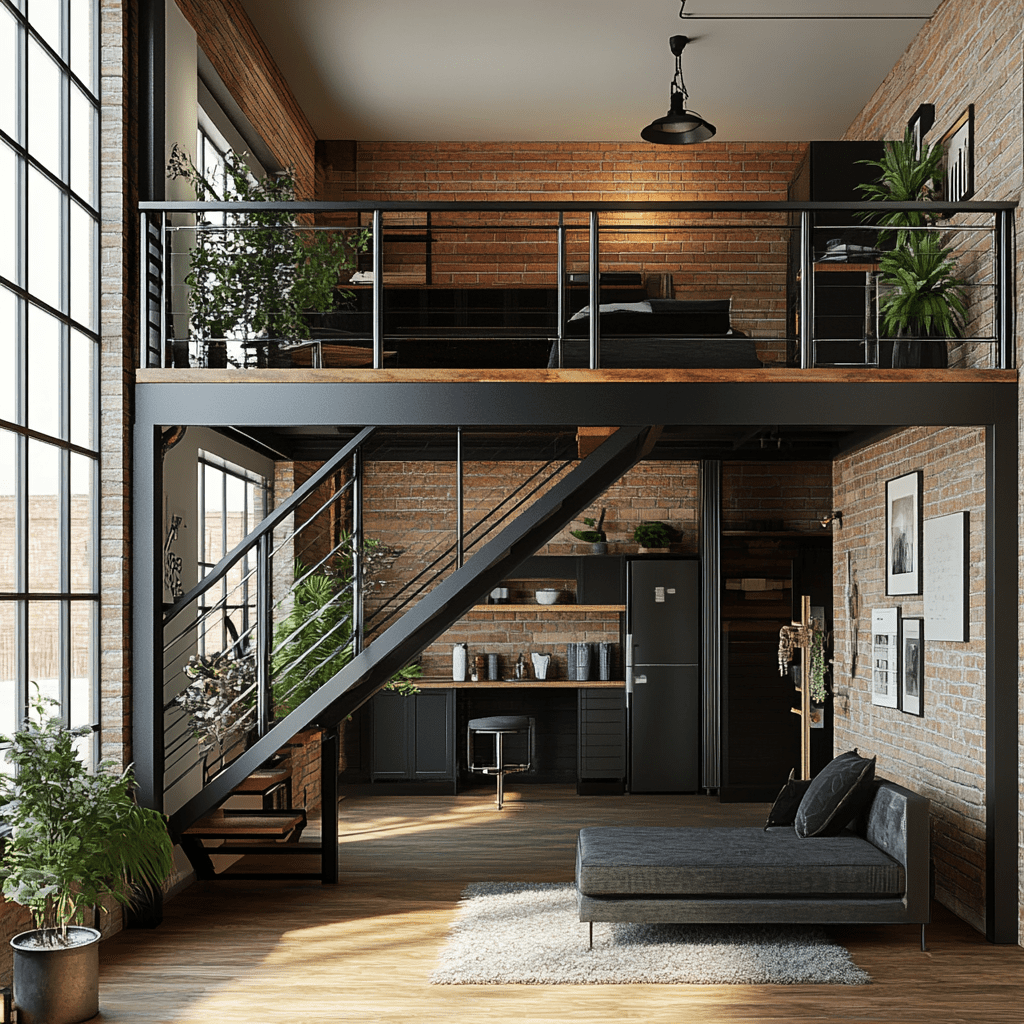    Идеальный антресольный этаж в стиле лофт: создайте уникальное пространство с ZMK-Zenit в Уфе! ZMK-ZENIT