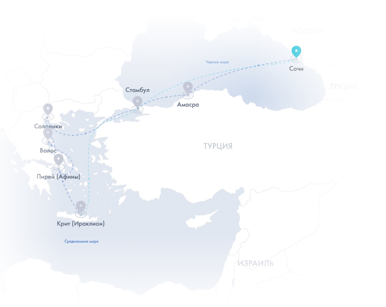 Маршрут путешествия