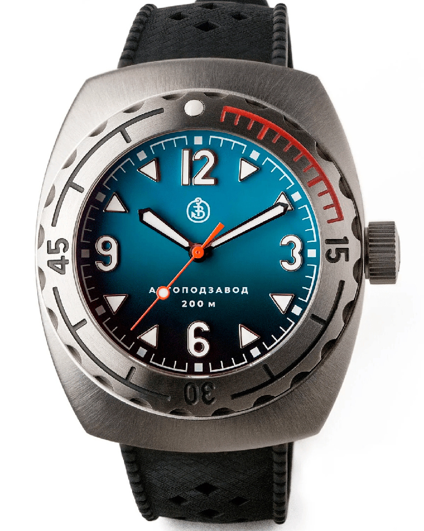 Часы Буялов Дизайн A67 Титан бирюза
