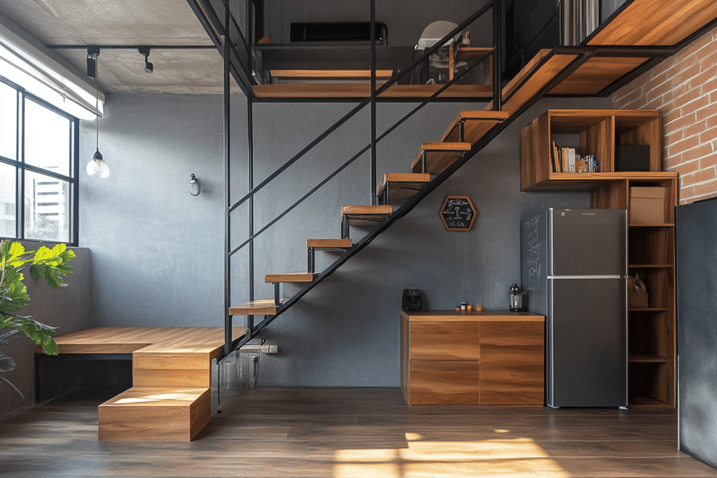    Лестницы на металлокаркасе с дубовыми ступенями от ZMK-Zenit: идеальное сочетание стиля и надежности для вашего дома в Уфе. ZMK-ZENIT