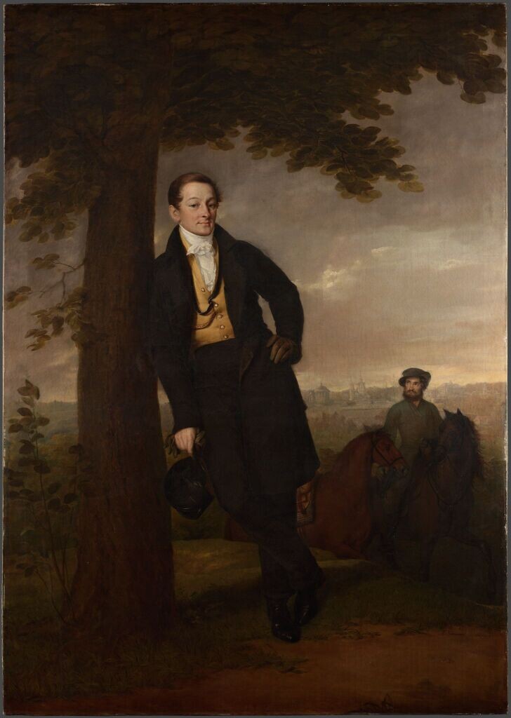 В. Тропинин "Портрет Андрея Ивановича Барышникова"// фото из открытых источников интернет