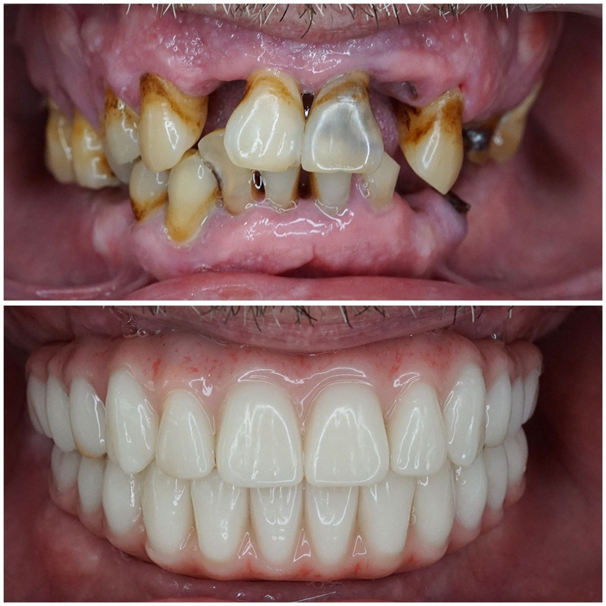 Наша работа в формате до/после 