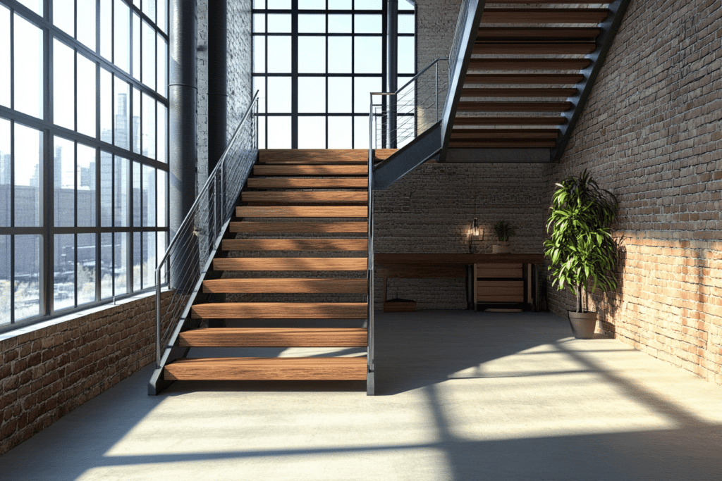    Лестницы в стиле лофт от ZMK-Zenit: создайте уникальный интерьер в Уфе! ZMK-ZENIT