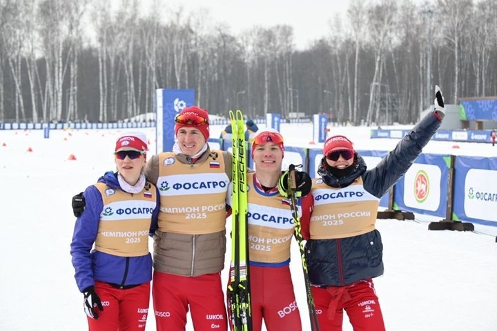 Новоиспеченные чемпионы России . Фото: Динар Фатыхов