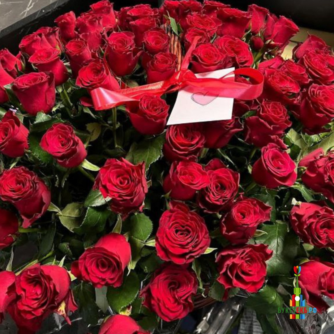 Букет "101 красная роза"