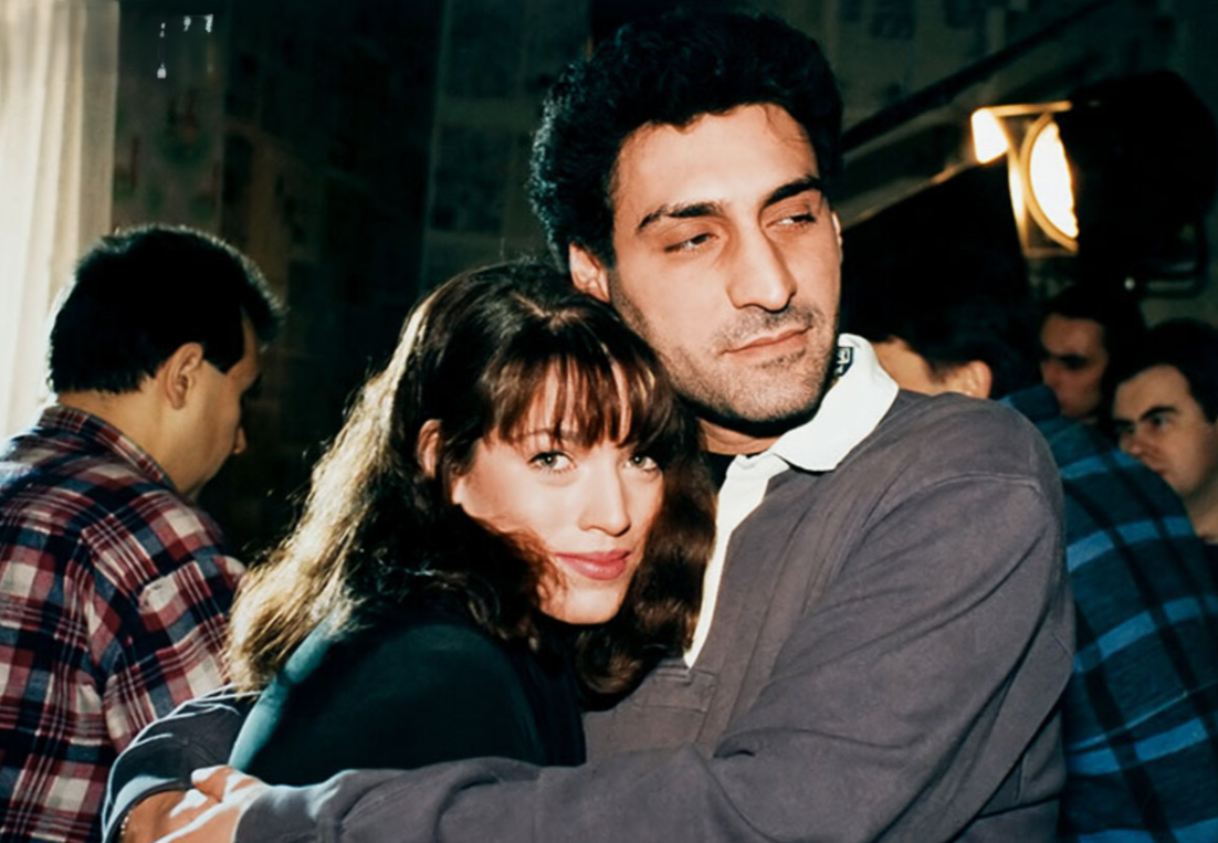 на фото Алена Хмельницкая и Тигран Кеосаян
