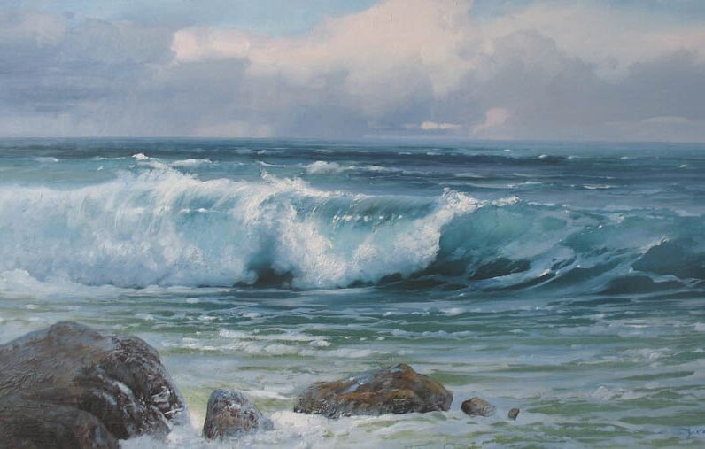 художник–маринист, член Союза художников России Сухоруков Антон Владимирович.