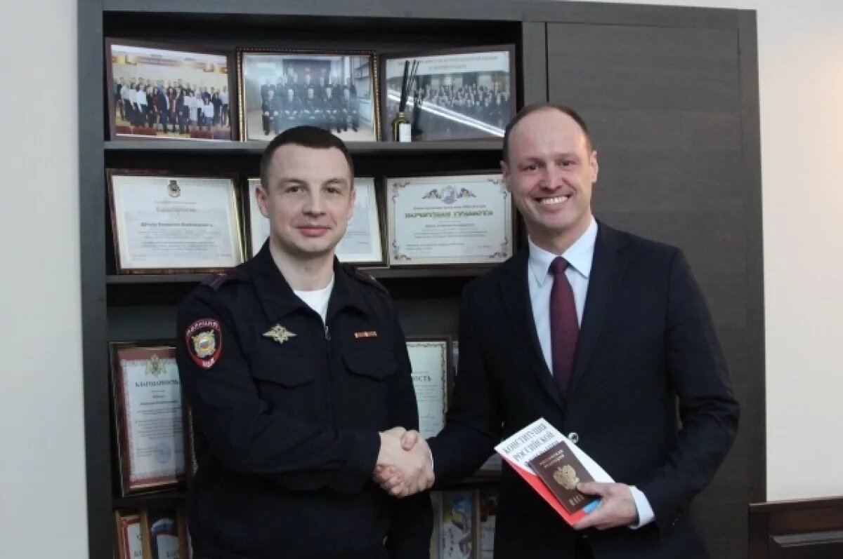    Гражданин Германии получил российский паспорт в Нижнем Новгороде