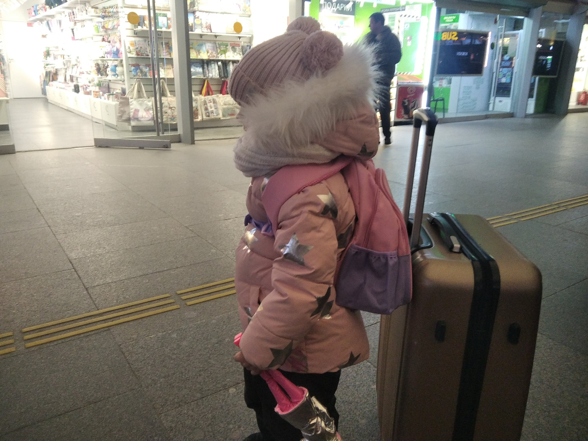 В Питере на вокзале 