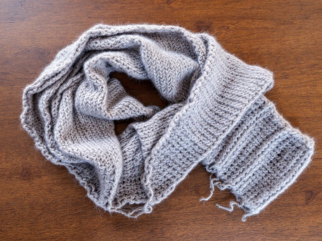 Первое вязаное «чудо»